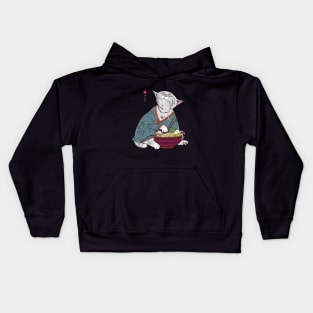 Ramen tastes just fine Kids Hoodie